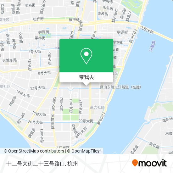 十二号大街二十三号路口地图