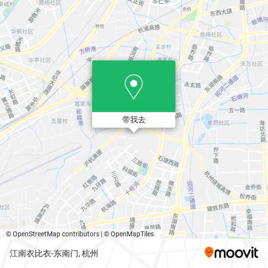 江南衣比衣-东南门地图