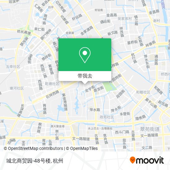 城北商贸园-48号楼地图