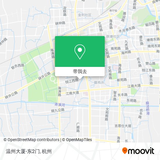 温州大厦-东2门地图