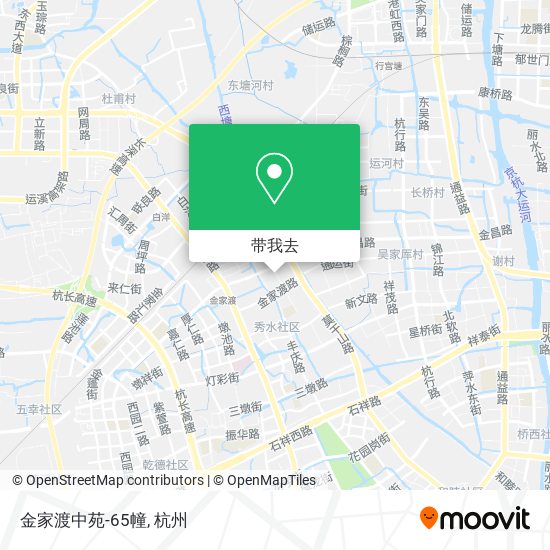 金家渡中苑-65幢地图