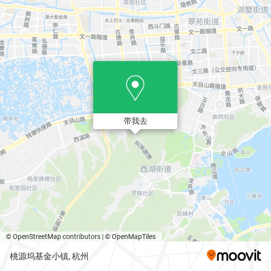 桃源坞基金小镇地图