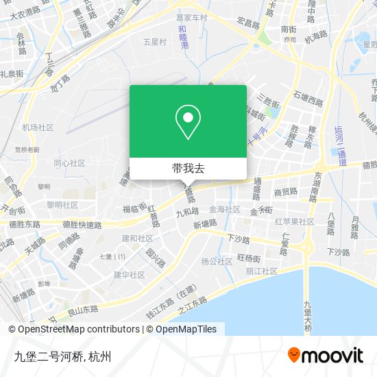 九堡二号河桥地图