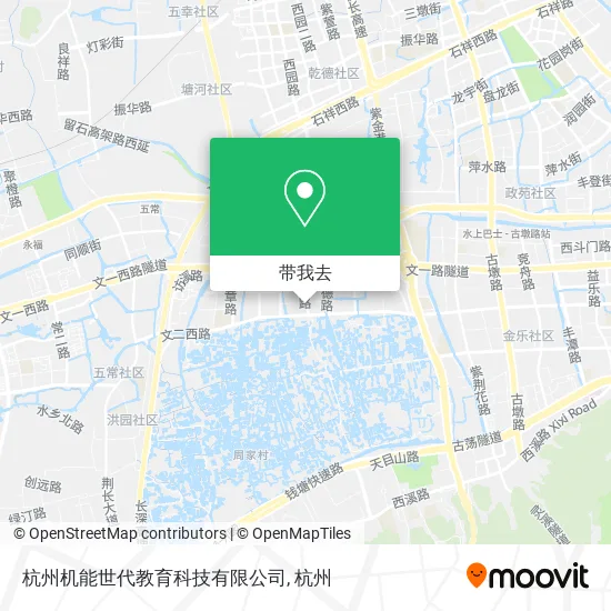 杭州机能世代教育科技有限公司地图