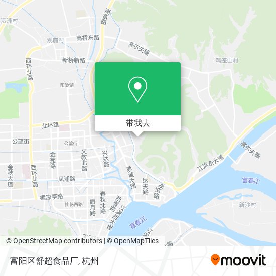富阳区舒超食品厂地图