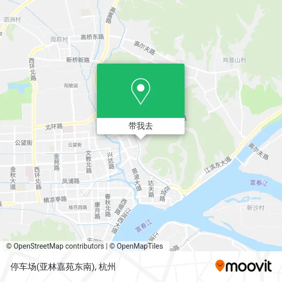 停车场(亚林嘉苑东南)地图