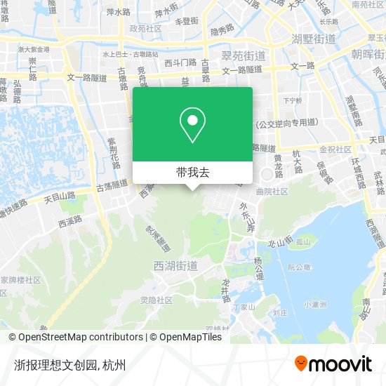 浙报理想文创园地图