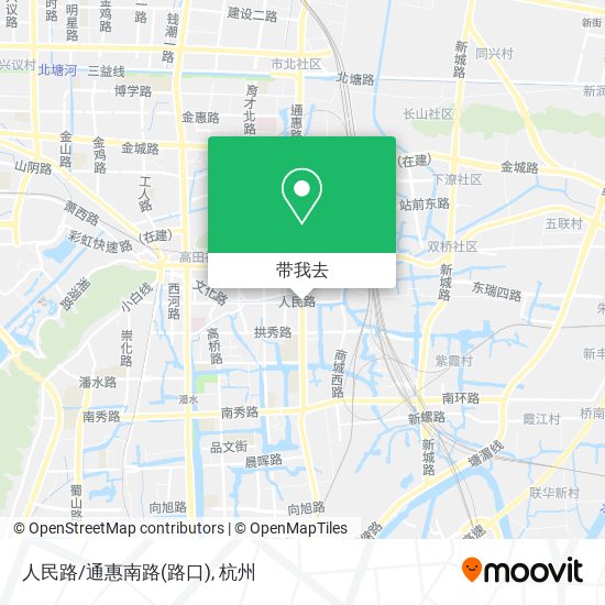 人民路/通惠南路(路口)地图