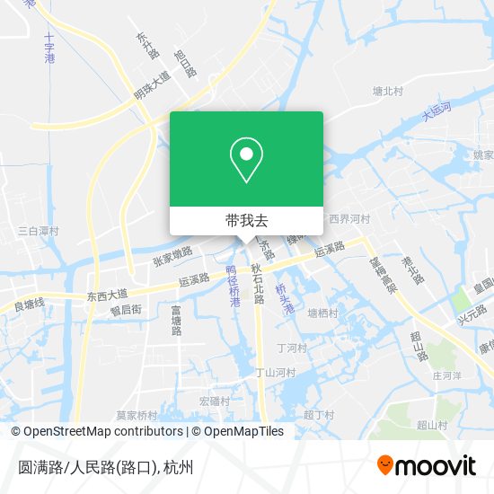 圆满路/人民路(路口)地图