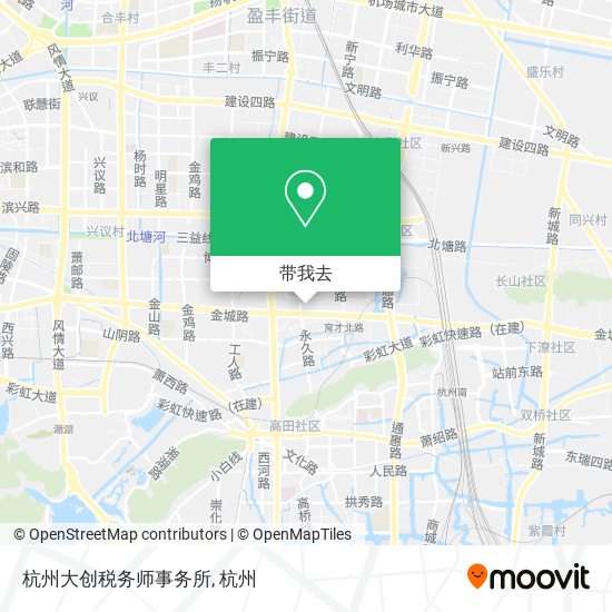 杭州大创税务师事务所地图