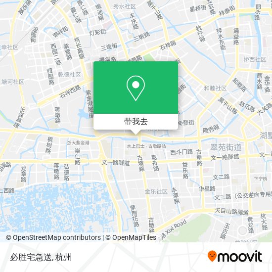 必胜宅急送地图