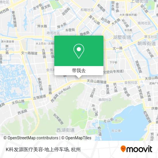 K科发源医疗美容-地上停车场地图