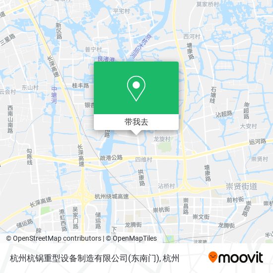 杭州杭锅重型设备制造有限公司(东南门)地图