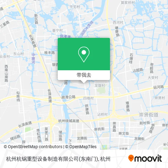 杭州杭锅重型设备制造有限公司(东南门)地图