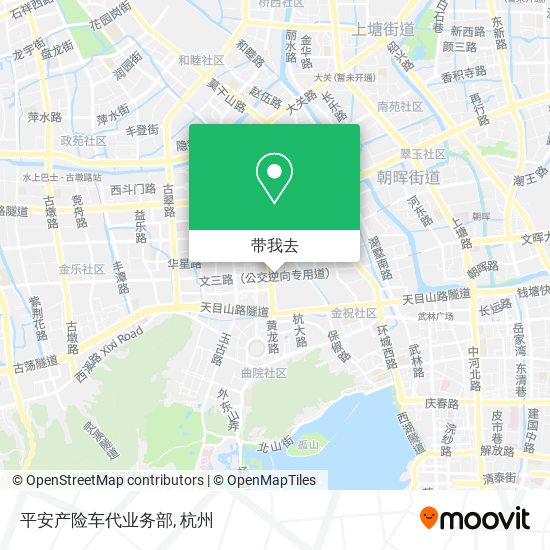 平安产险车代业务部地图