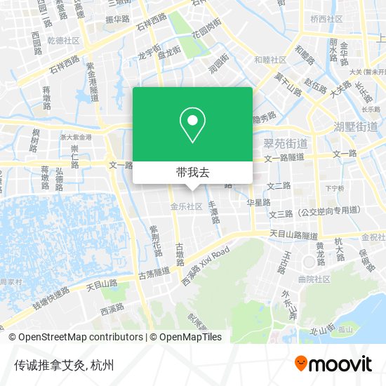 传诚推拿艾灸地图