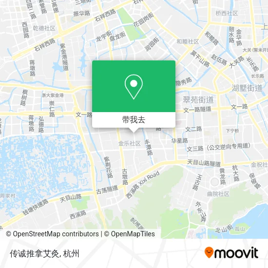 传诚推拿艾灸地图