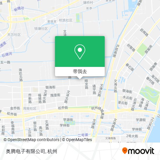 奥腾电子有限公司地图