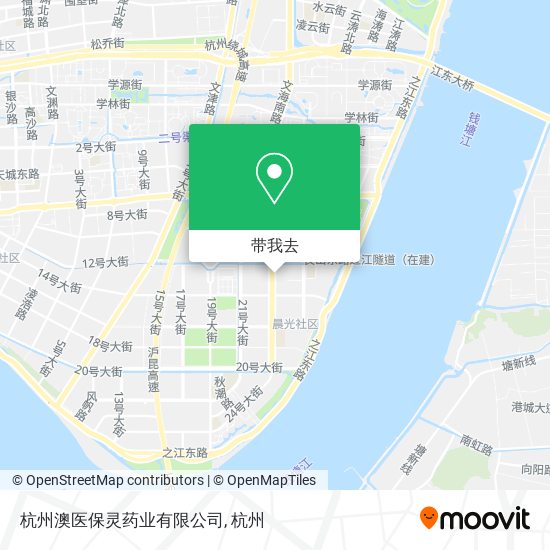 杭州澳医保灵药业有限公司地图