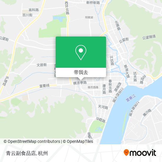 青云副食品店地图