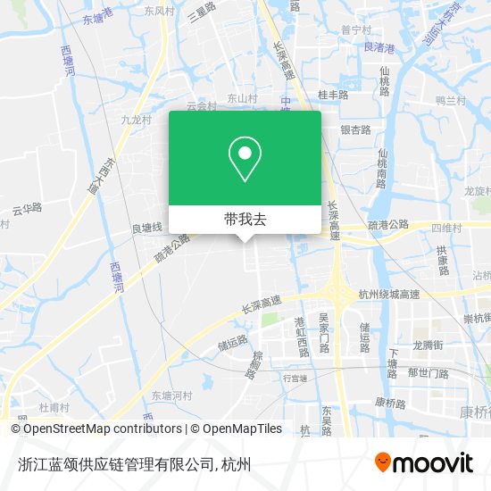 浙江蓝颂供应链管理有限公司地图