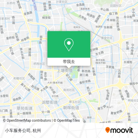 小车服务公司地图