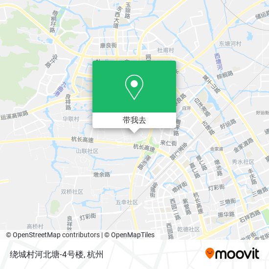 绕城村河北塘-4号楼地图