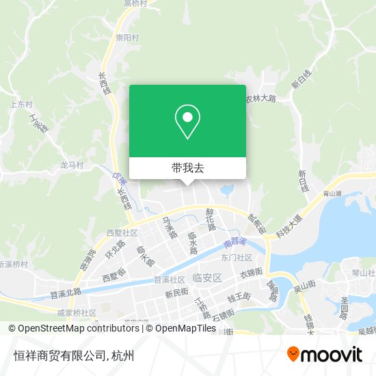 恒祥商贸有限公司地图