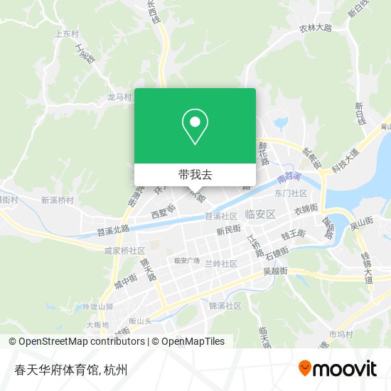 春天华府体育馆地图