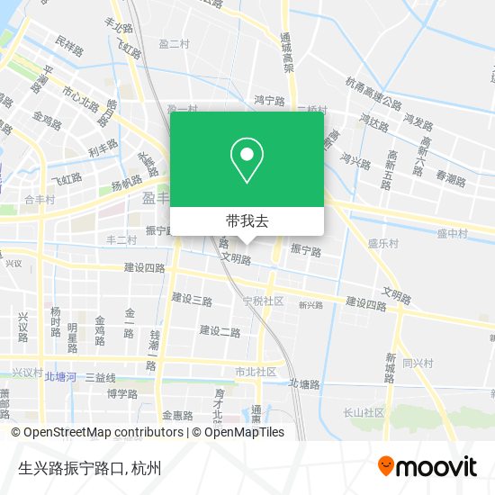 生兴路振宁路口地图