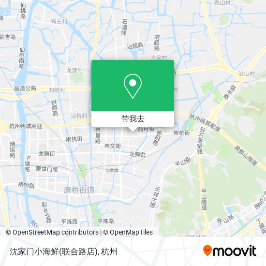 沈家门小海鲜(联合路店)地图