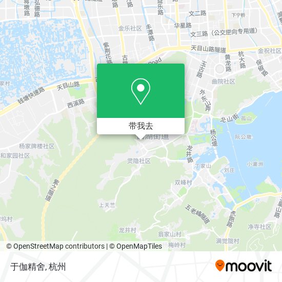 于伽精舍地图