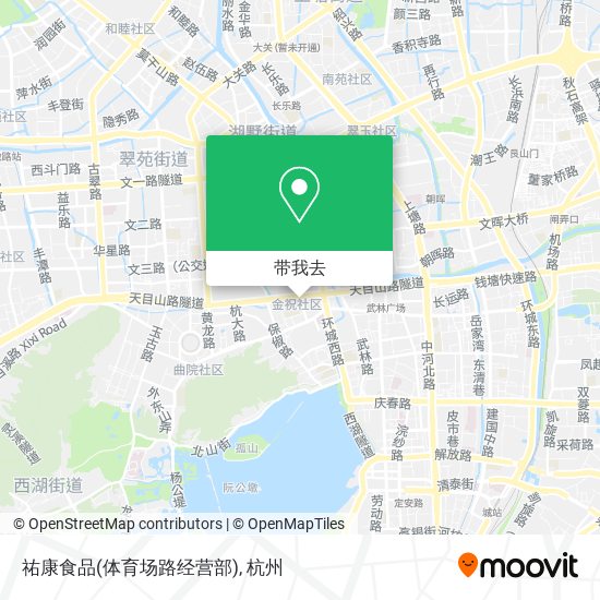 祐康食品(体育场路经营部)地图
