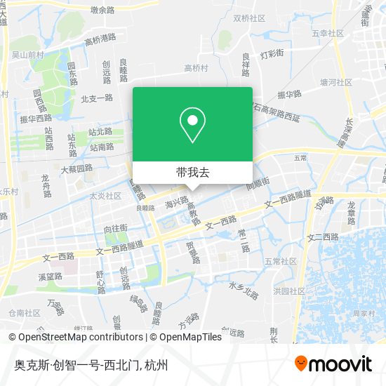 奥克斯·创智一号-西北门地图