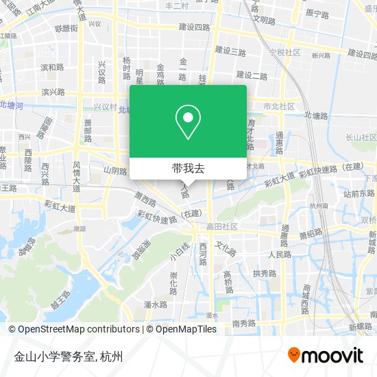金山小学警务室地图