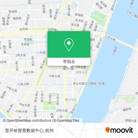 普开哈督普数据中心地图