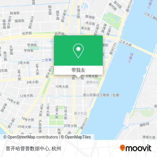 普开哈督普数据中心地图
