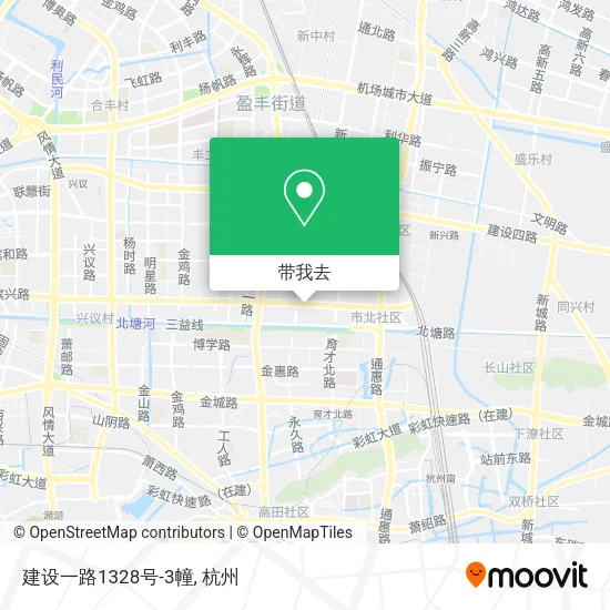 建设一路1328号-3幢地图