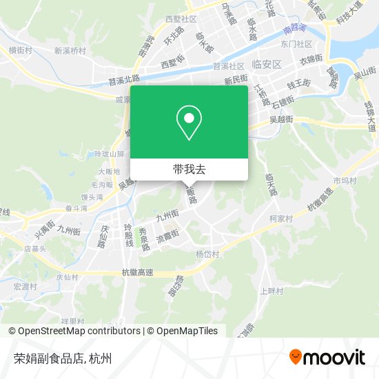 荣娟副食品店地图