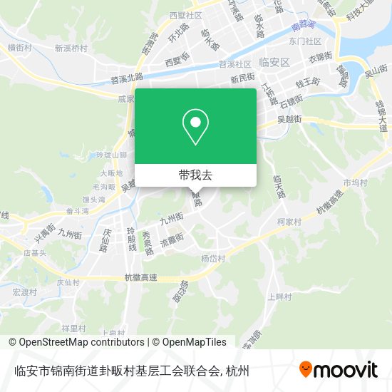 临安市锦南街道卦畈村基层工会联合会地图