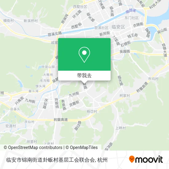 临安市锦南街道卦畈村基层工会联合会地图