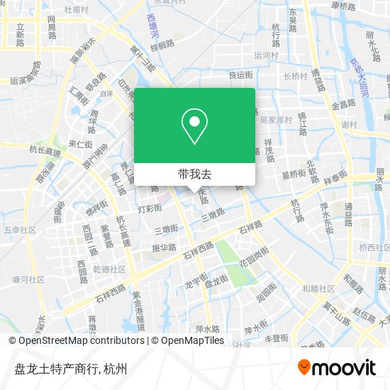 盘龙土特产商行地图