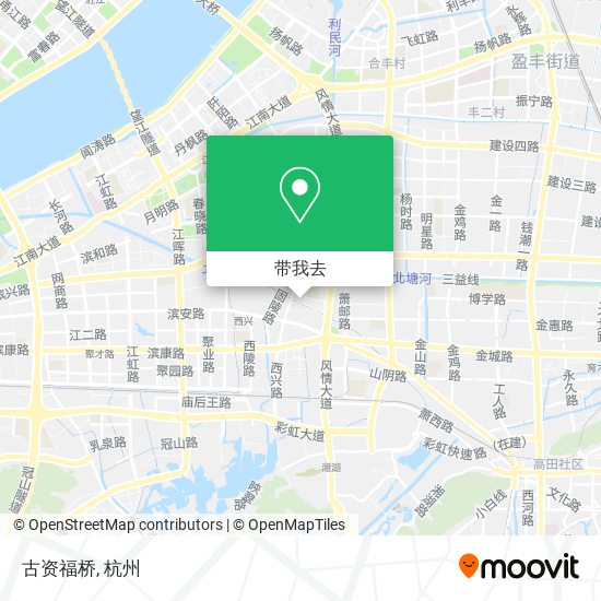 古资福桥地图