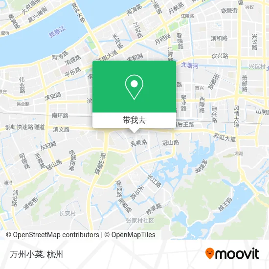 万州小菜地图