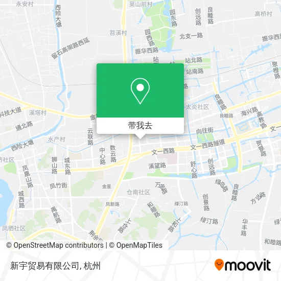 新宇贸易有限公司地图