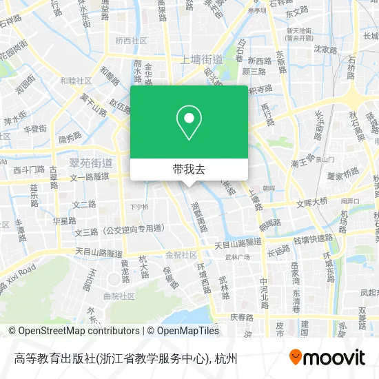 高等教育出版社(浙江省教学服务中心)地图