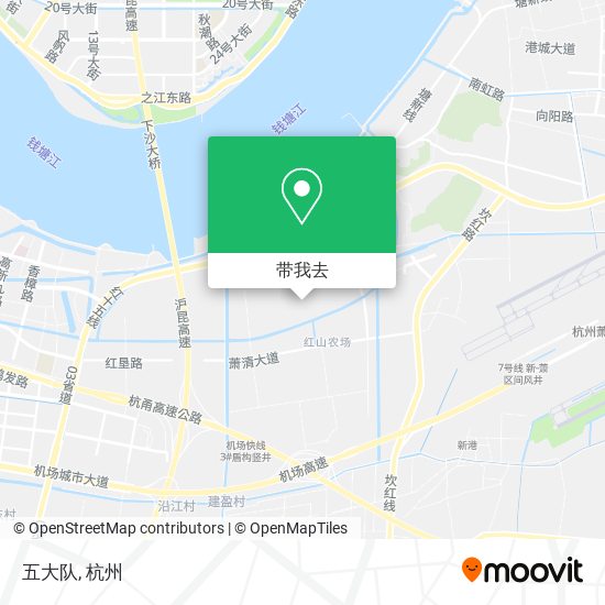 五大队地图