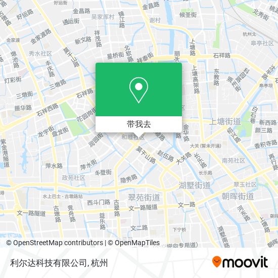 利尔达科技有限公司地图