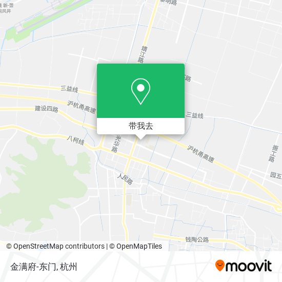 金满府-东门地图