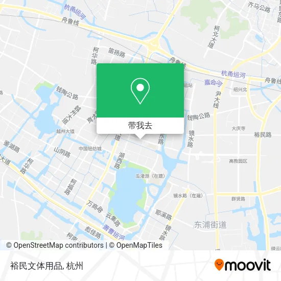 裕民文体用品地图